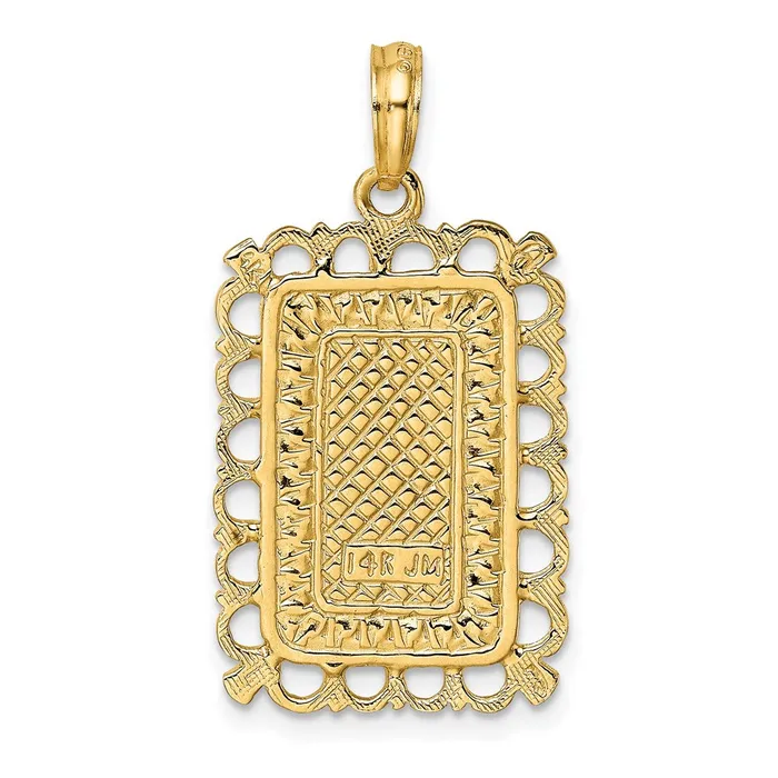 14K King Playing Card Charm TreasureFineJewelers Charm Necklaces