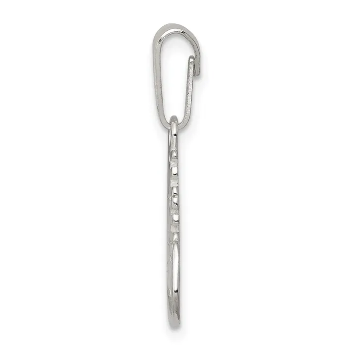 TreasureFineJewelers Necklaces Sterling Silver Live Love Laugh Pendant