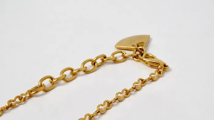 Vintage by Misty Necklaces Karl Lagerfeld Vintage Rotating Costume Pearl Pendant Necklace